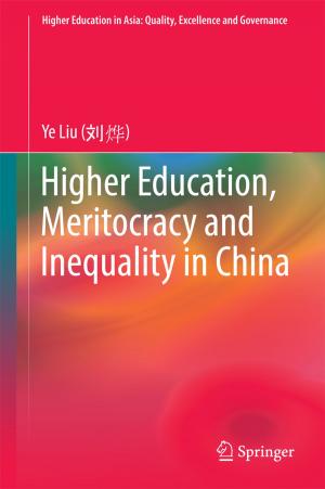 Cover of the book Higher Education, Meritocracy and Inequality in China by Lei Chen, Yongsheng Ding, Kuangrong Hao