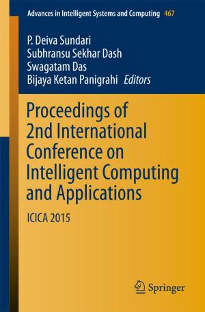 Cover of the book Proceedings of 2nd International Conference on Intelligent Computing and Applications by 