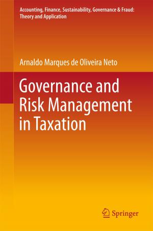 Cover of the book Governance and Risk Management in Taxation by Hema Singh, R. Chandini, Rakesh Mohan Jha