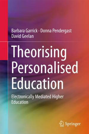 Book cover of Theorising Personalised Education