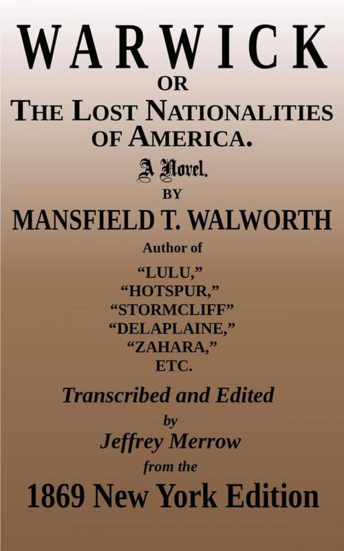 Cover of the book Warwick by Mansfield Tracy Walworth, Tadalique and Company