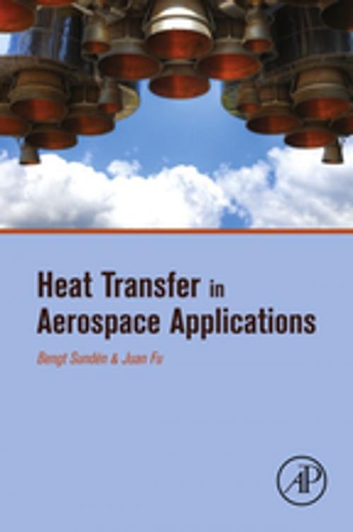 Cover of the book Heat Transfer in Aerospace Applications by Juan Fu, Bengt Sundén, Elsevier Science