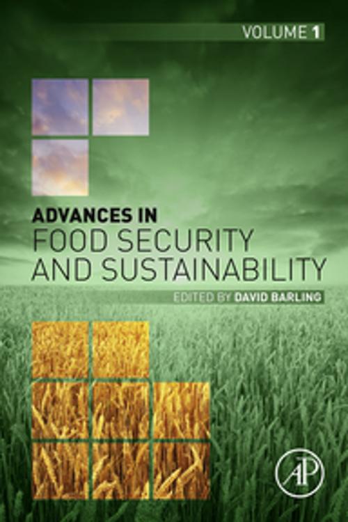 Cover of the book Advances in Food Security and Sustainability by David Barling, Elsevier Science