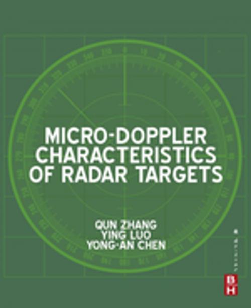 Cover of the book Micro-Doppler Characteristics of Radar Targets by Qun Zhang, Ying Luo, Yong-an Chen, Elsevier Science