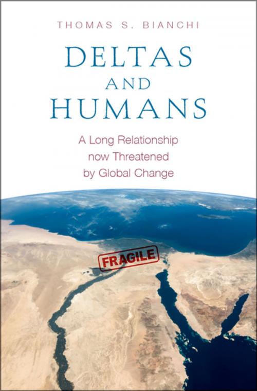 Cover of the book Deltas and Humans by Thomas S. Bianchi, Oxford University Press