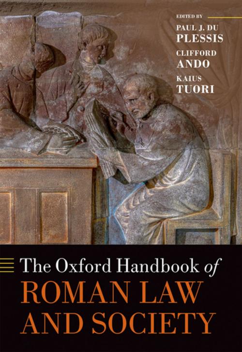 Cover of the book The Oxford Handbook of Roman Law and Society by , OUP Oxford