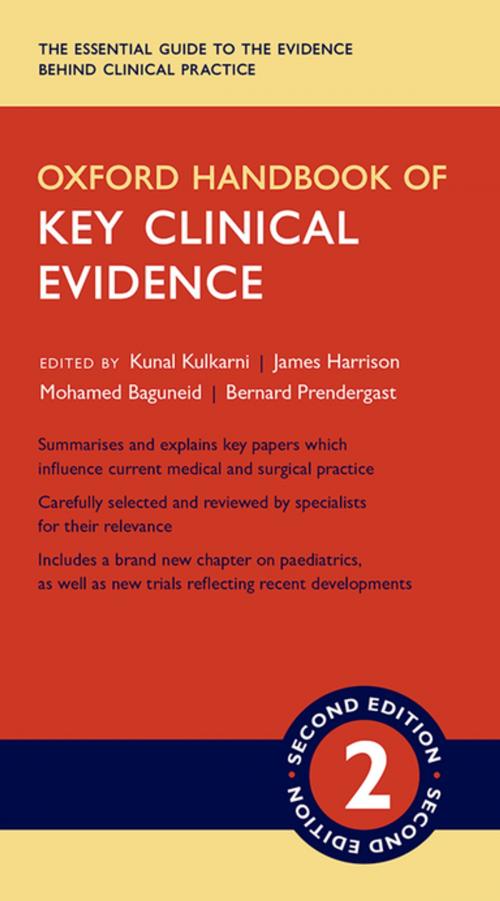 Cover of the book Oxford Handbook of Key Clinical Evidence by , OUP Oxford