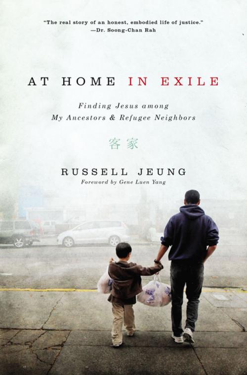 Cover of the book At Home in Exile by Russell Jeung, Zondervan