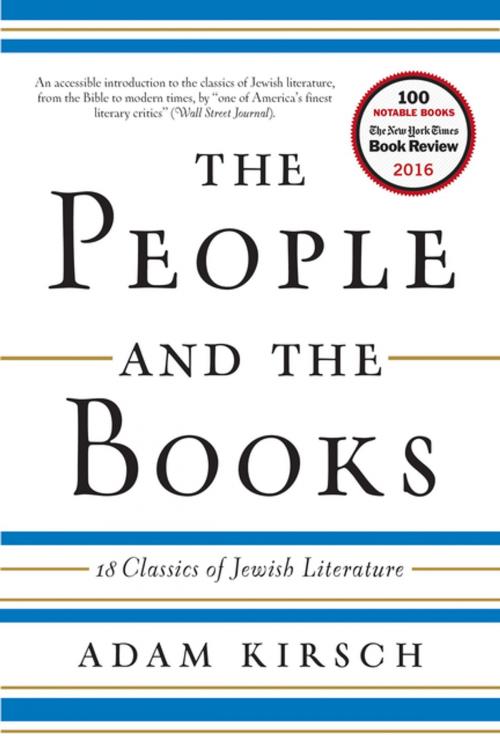 Cover of the book The People and the Books: 18 Classics of Jewish Literature by Adam Kirsch, W. W. Norton & Company