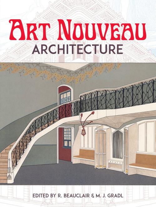 Cover of the book Art Nouveau Architecture by , Dover Publications