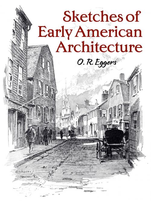 Cover of the book Sketches of Early American Architecture by William H. Crocker, Dover Publications