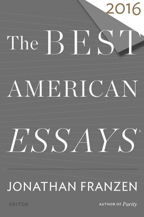 Cover of the book The Best American Essays 2016 by , HMH Books