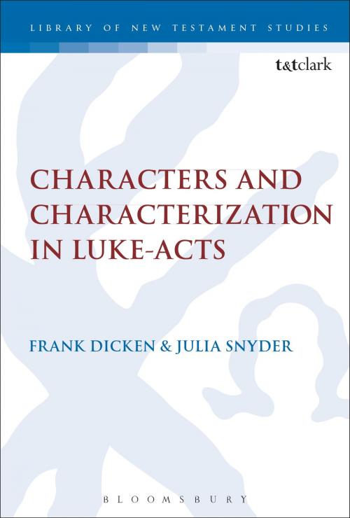 Cover of the book Characters and Characterization in Luke-Acts by , Bloomsbury Publishing