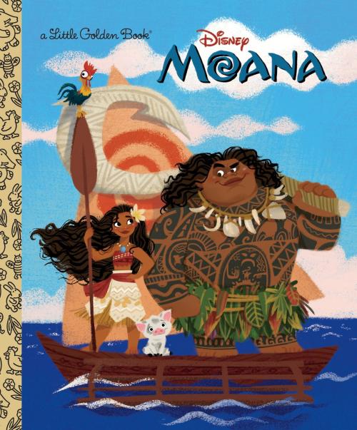 Cover of the book Moana Little Golden Book (Disney Moana) by Laura Hitchcock, Random House Children's Books