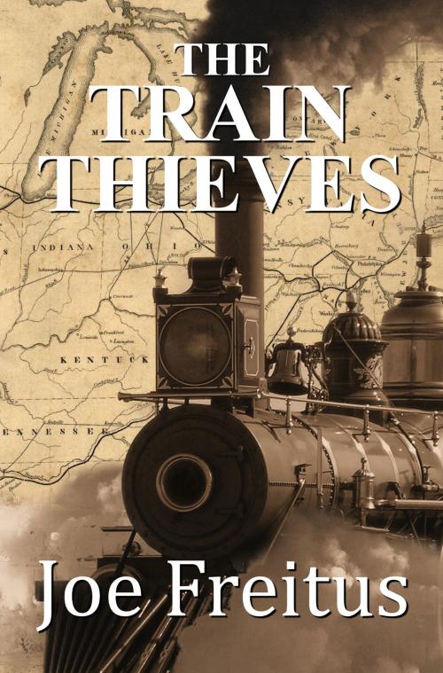 Cover of the book The Train Thieves by Joe Freitus, SynergEbooks
