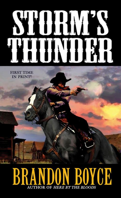 Cover of the book Storm's Thunder by Brandon Boyce, Pinnacle Books