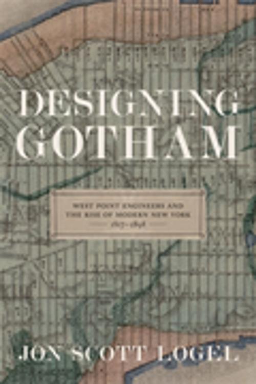 Cover of the book Designing Gotham by Jon Scott Logel, LSU Press
