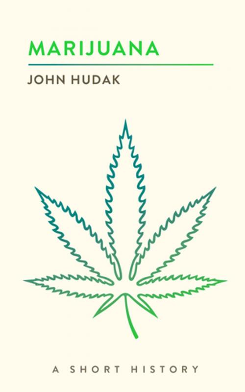 Cover of the book Marijuana by John Hudak, Brookings Institution Press