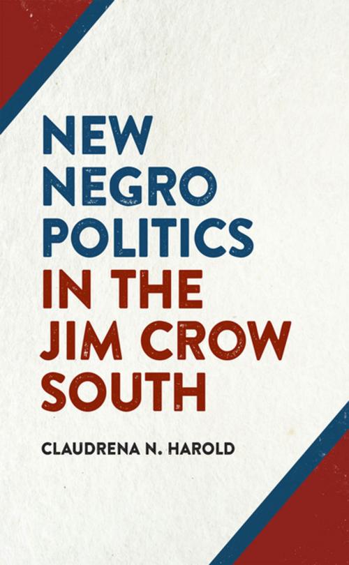 Cover of the book New Negro Politics in the Jim Crow South by Claudrena N. Harold, Bryant Simon, Jane Dailey, University of Georgia Press
