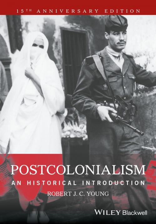 Cover of the book Postcolonialism by Robert J. C. Young, Wiley