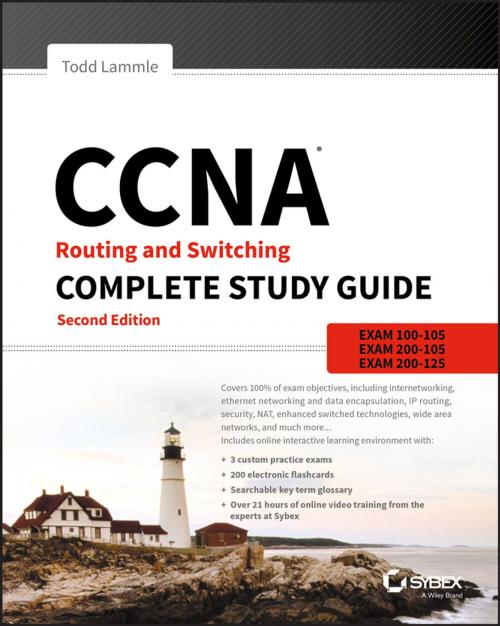 Cover of the book CCNA Routing and Switching Complete Study Guide by Todd Lammle, Wiley