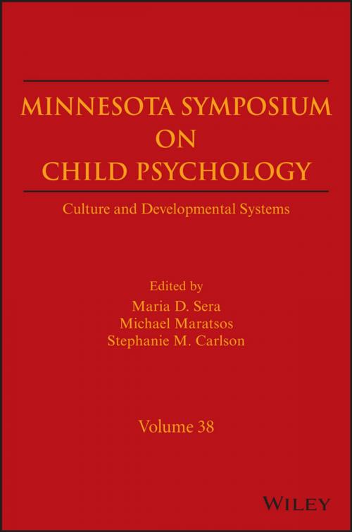 Cover of the book Minnesota Symposium on Child Psychology, Volume 38 by , Wiley