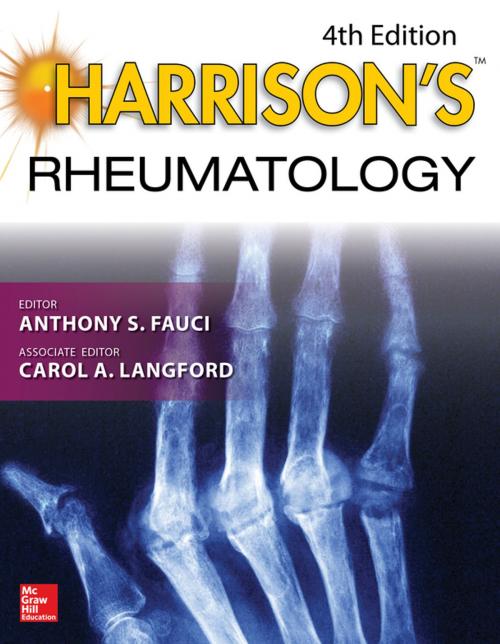 Cover of the book Harrison's Rheumatology, 4E by Anthony S. Fauci, Carol A. Langford, McGraw-Hill Education