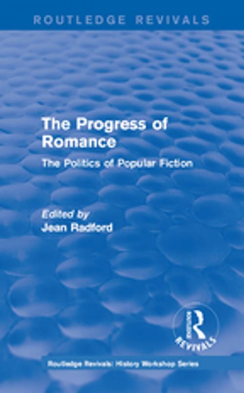 Cover of the book Routledge Revivals: The Progress of Romance (1986) by , Taylor and Francis