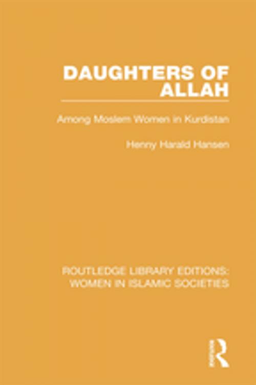 Cover of the book Daughters of Allah by Henny Harald Hansen, Taylor and Francis