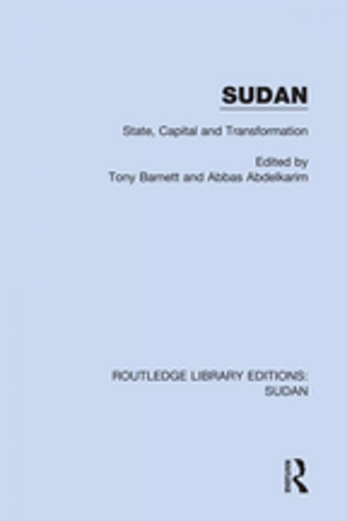 Cover of the book Sudan by , Taylor and Francis