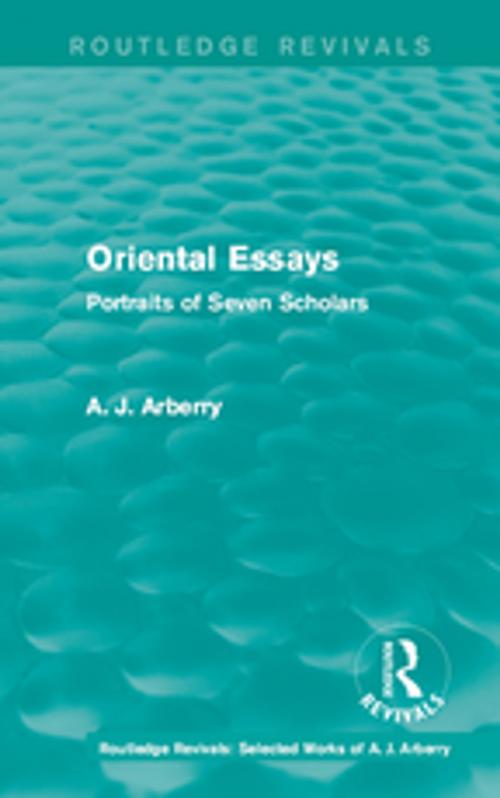 Cover of the book Routledge Revivals: Oriental Essays (1960) by A. J. Arberry, Taylor and Francis