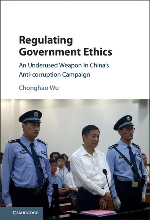Cover of the book Regulating Government Ethics by Chonghao Wu, Cambridge University Press