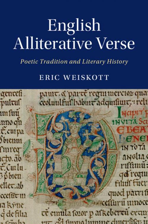 Cover of the book English Alliterative Verse by Eric Weiskott, Cambridge University Press