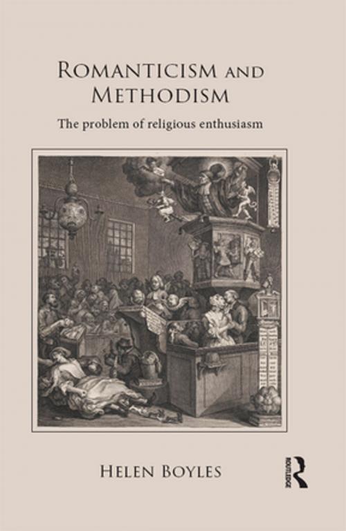 Cover of the book Romanticism and Methodism by Helen Boyles, Taylor and Francis