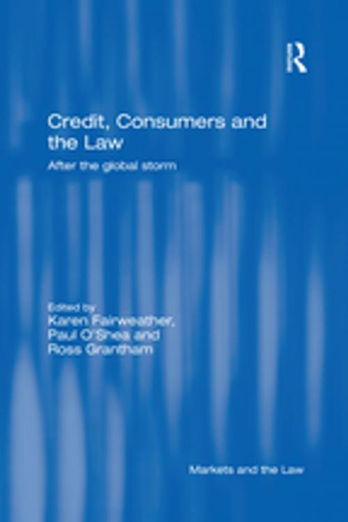 Cover of the book Credit, Consumers and the Law by , Taylor and Francis