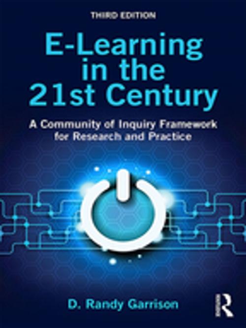 Cover of the book E-Learning in the 21st Century by D. Randy Garrison, Taylor and Francis