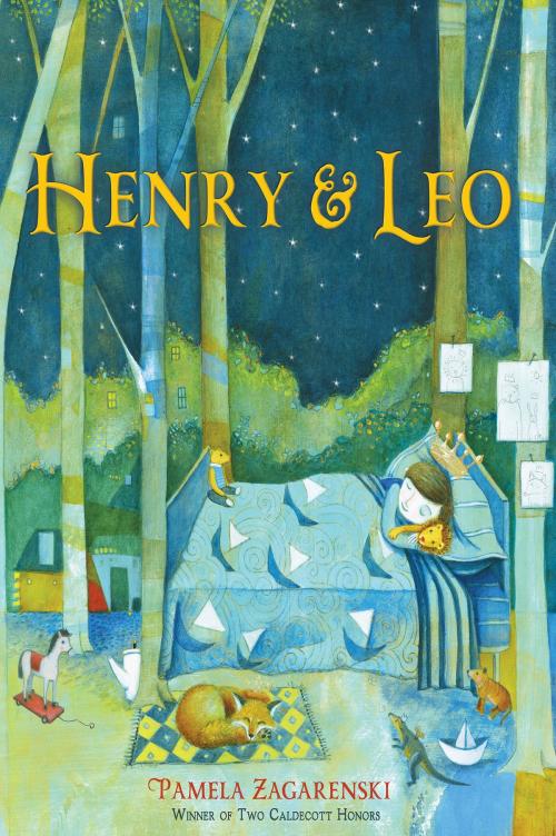 Cover of the book Henry & Leo by Pamela Zagarenski, HMH Books