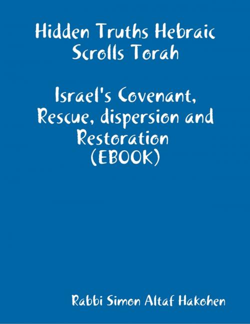 Cover of the book Hidden Truths Hebraic Scrolls Torah (EBOOK Format) by Rabbi Simon Altaf Hakohen, Lulu.com