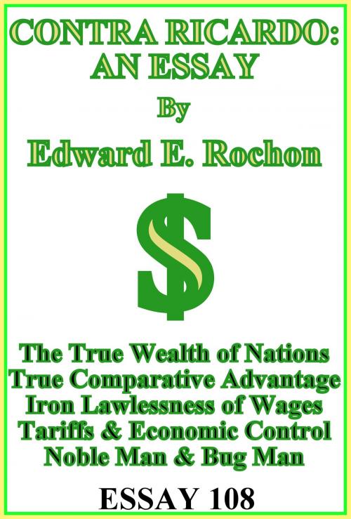 Cover of the book Contra Ricardo: An Essay by Edward E. Rochon, Edward E. Rochon