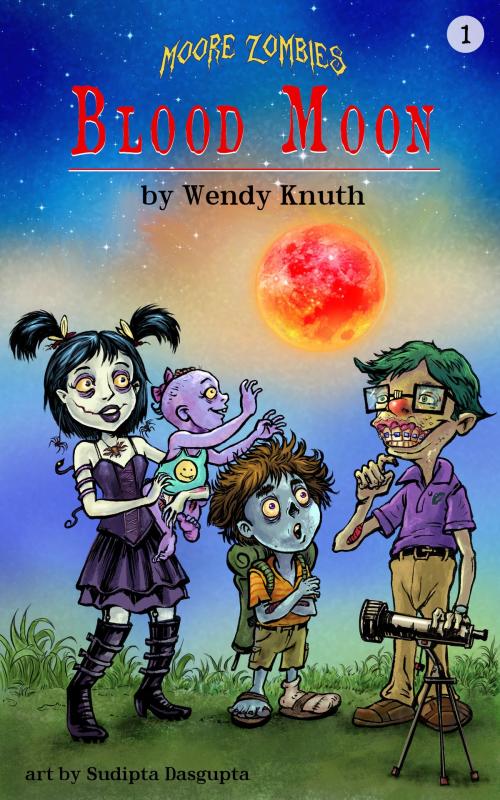 Cover of the book Moore Zombies: Blood Moon by Wendy Knuth, Wendy Knuth