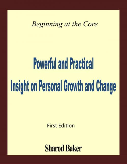 Cover of the book Beginning At the Core by Sharod Baker, Sharod Baker