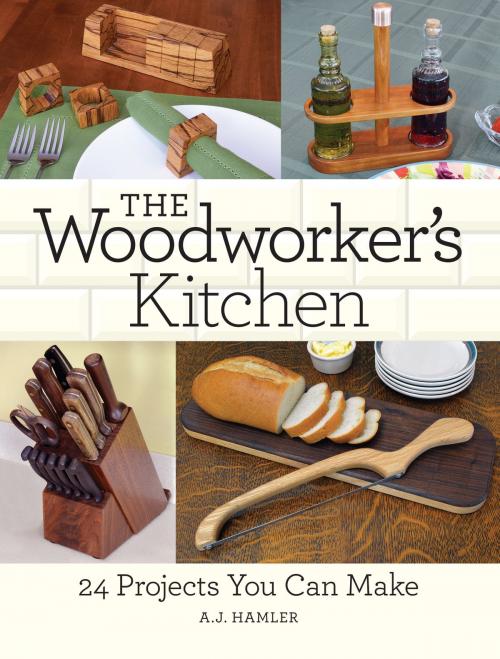 Cover of the book The Woodworker's Kitchen by A.J. Hamler, Penguin Publishing Group