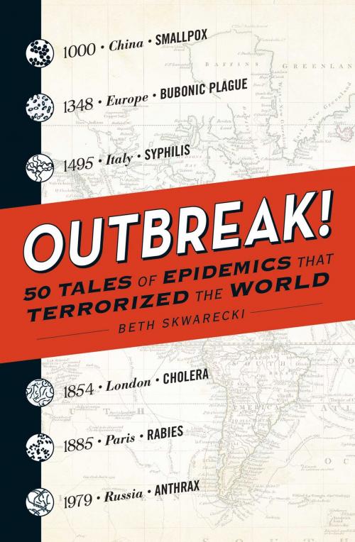 Cover of the book Outbreak! by Beth Skwarecki, Adams Media