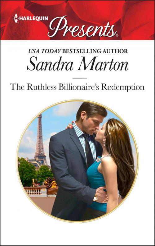 Cover of the book The Ruthless Billionaire's Redemption by Sandra Marton, Harlequin