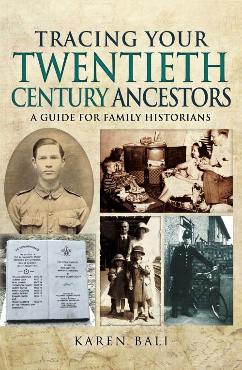 Cover of the book Tracing Your Twentieth-Century Ancestors by Karen  Bali, Pen and Sword