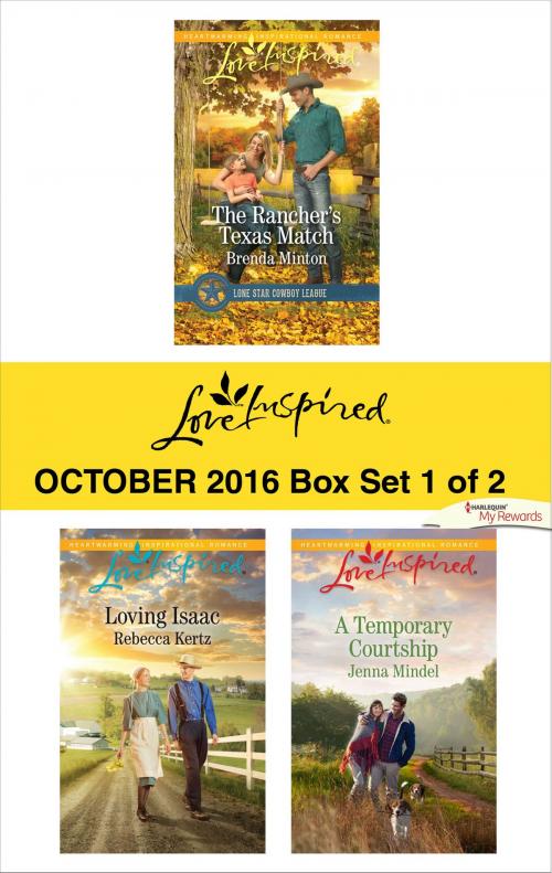 Cover of the book Harlequin Love Inspired October 2016 - Box Set 1 of 2 by Brenda Minton, Rebecca Kertz, Jenna Mindel, Harlequin