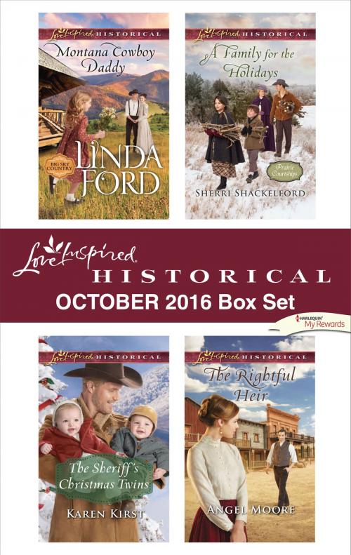 Cover of the book Harlequin Love Inspired Historical October 2016 Box Set by Linda Ford, Karen Kirst, Sherri Shackelford, Angel Moore, Harlequin
