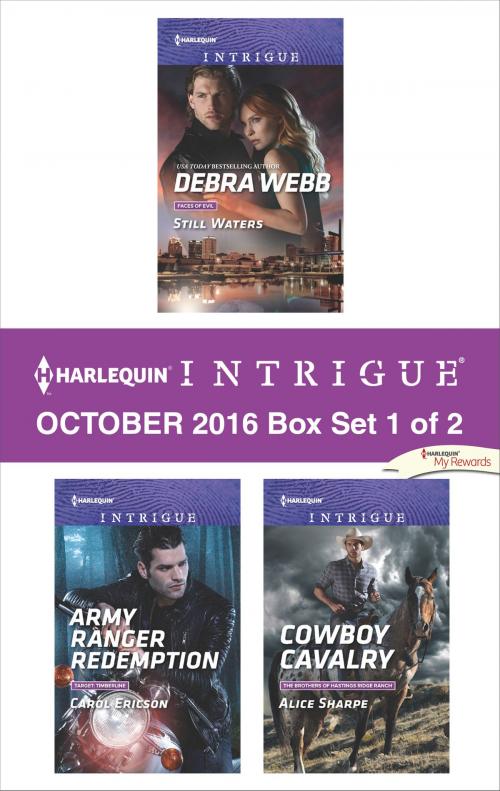 Cover of the book Harlequin Intrigue October 2016 - Box Set 1 of 2 by Debra Webb, Carol Ericson, Alice Sharpe, Harlequin