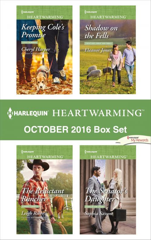 Cover of the book Harlequin Heartwarming October 2016 Box Set by Cheryl Harper, Leigh Riker, Eleanor Jones, Sophia Sasson, Harlequin