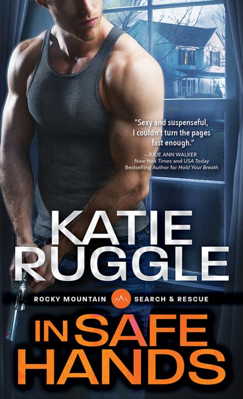 Cover of the book In Safe Hands by Katie Ruggle, Sourcebooks